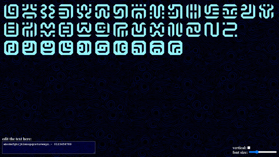 Featured image of post Sheikah Alphabet Font As its name implies the sheikah language appears exclusively on sheikah architecture and technology