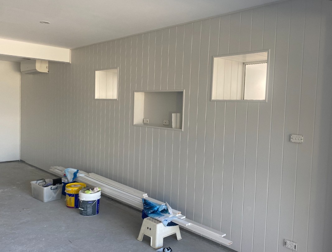 Engineered external structure with correct falls, drainage, and durable finishes